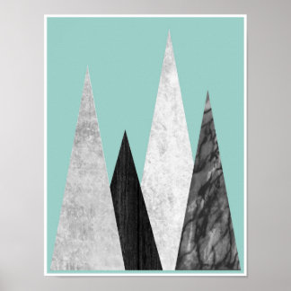 Berger, geometriska, skandinaviska poster
