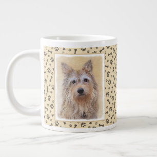 Berger Picard Painting - Cute Original Hund Art Jumbo Mugg