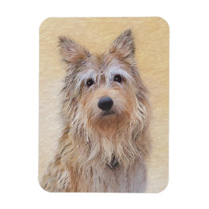 Berger Picard Painting - Cute Original Hund Art Magnet