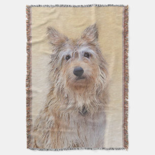 Berger Picard Painting - Cute Original Hund Art Mysfilt