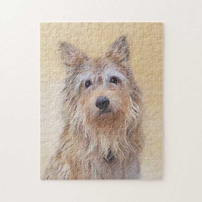 Berger Picard Painting - Cute Original Hund Art Pussel (Vertikal)