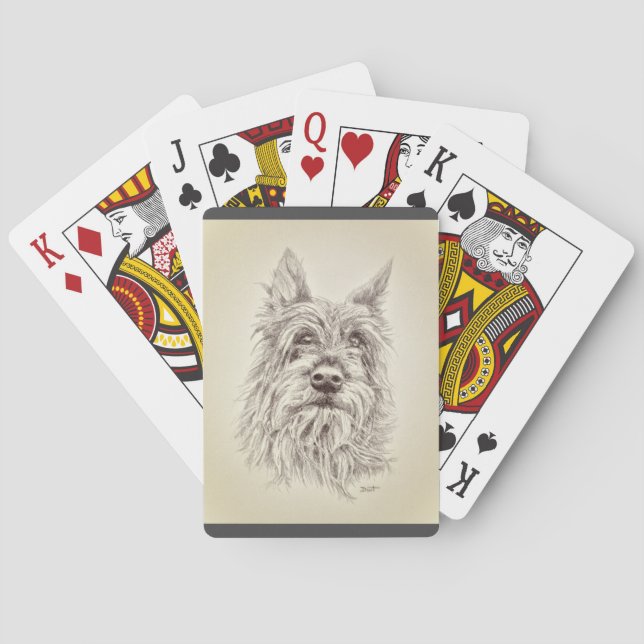 Berger Picard-spelkort Casinokort (Baksidan)