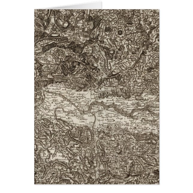 Bergerac Hälsningskort (Framsidan)