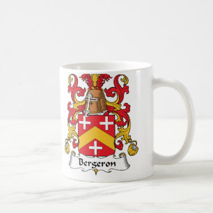 Bergeron familjvapensköld kaffemugg