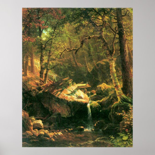 Berget av Bierstadt Poster (Framsidan)