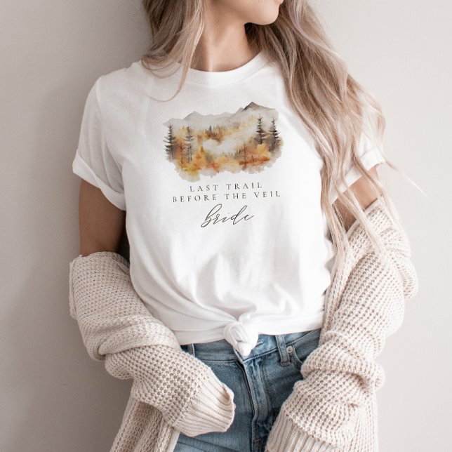 Berget Bachelorette, sista spåret före slöjan T Shirt (Skapare uppladdad)