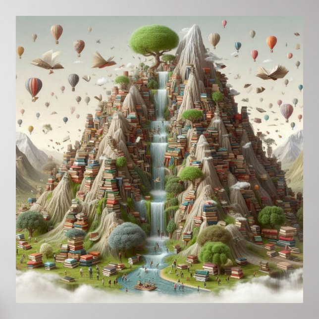 Berget Bokar Poster (Framsidan)