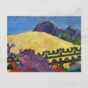 Berget Helig, 1892 av Paul Gauguin Vykort