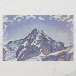 Berget Munk med moln (Ferdinand Hodler) Brevpapper