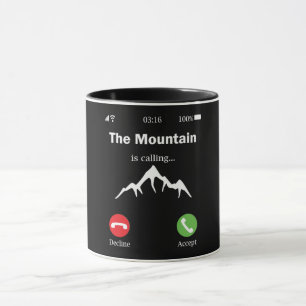 Berget ringer mugg