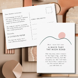 Berget Sol tar den höga vägen för senatorer Vykort