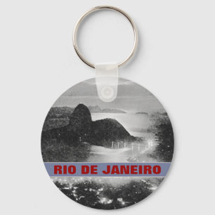 Berget SugarLoaf sten ~ Rio. Brasil Nyckelring