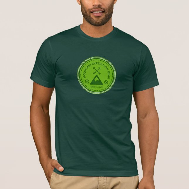 Bergexpeditionskjorta Tee (Framsida)
