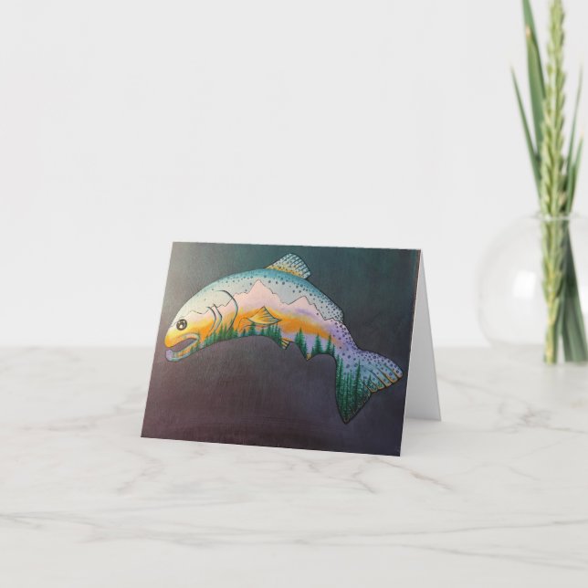 Bergfiskar Kort (Framsida)