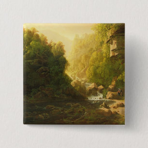 Bergflödet, c.1820-30 (olja på kanfas) knapp