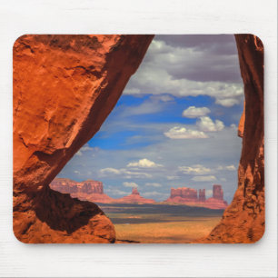 Bergfönster till Monument Valley, AZ Musmatta