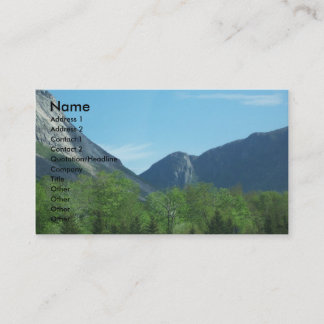 Bergfotovisitkortarna Visitkort