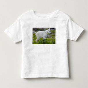 Bergget unge vid Logan Pass i Glacier T-shirt