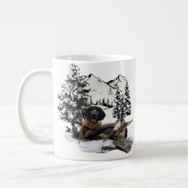 Berggetjakt äventyr kaffemugg
