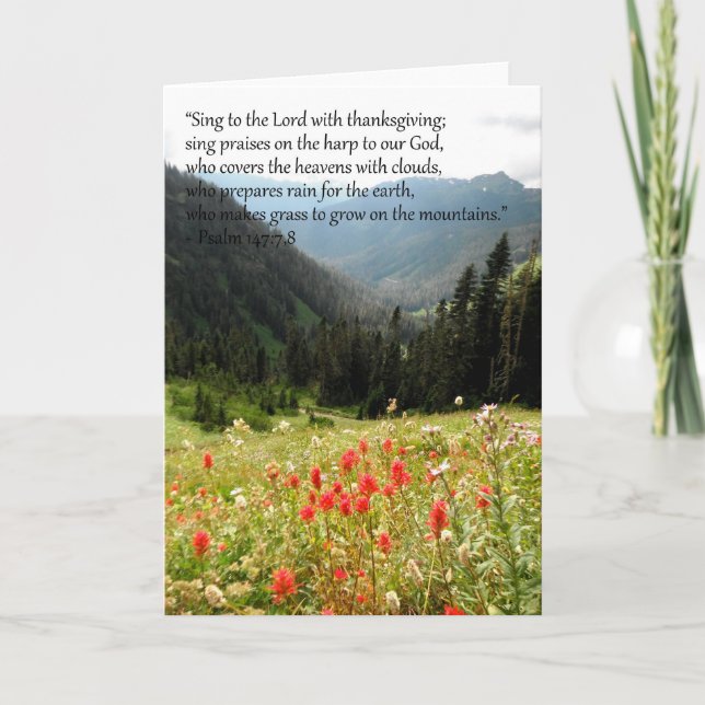 Berghälsningkort Kort (Framsida)