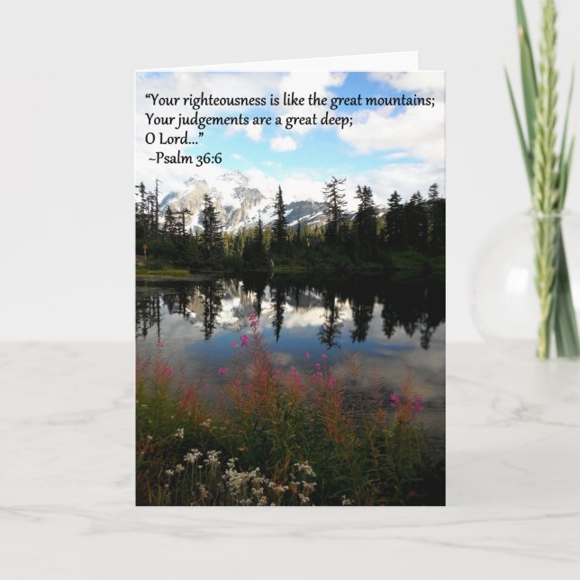 Berghälsningkort Kort (Framsida)