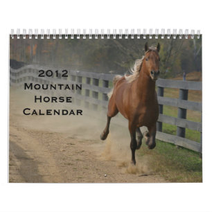 Berghästar 2012 kalender
