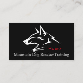 Berghundrädding/utbildning Visitkort