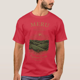 Bergig kaffegårdsdesign pojke t shirt