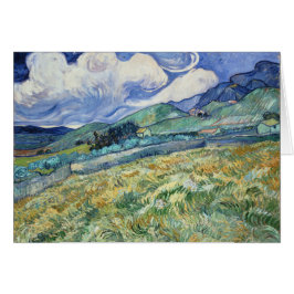 Bergiga Van Gogh landskap från Sanktt-Remy OBS Kort