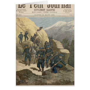 BergInfantrymen Hälsningskort