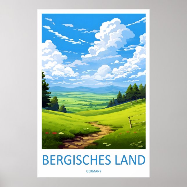 Bergisches Land 1 Poster (Framsidan)