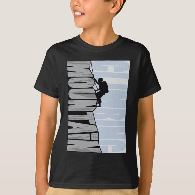 Bergklättrare T Shirt (Framsida)