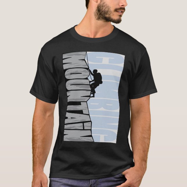 Bergklättrare T Shirt (Framsida)