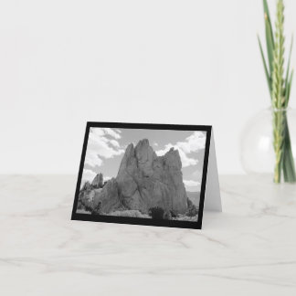 Bergklättraren noterar kortet (förbigå), kort