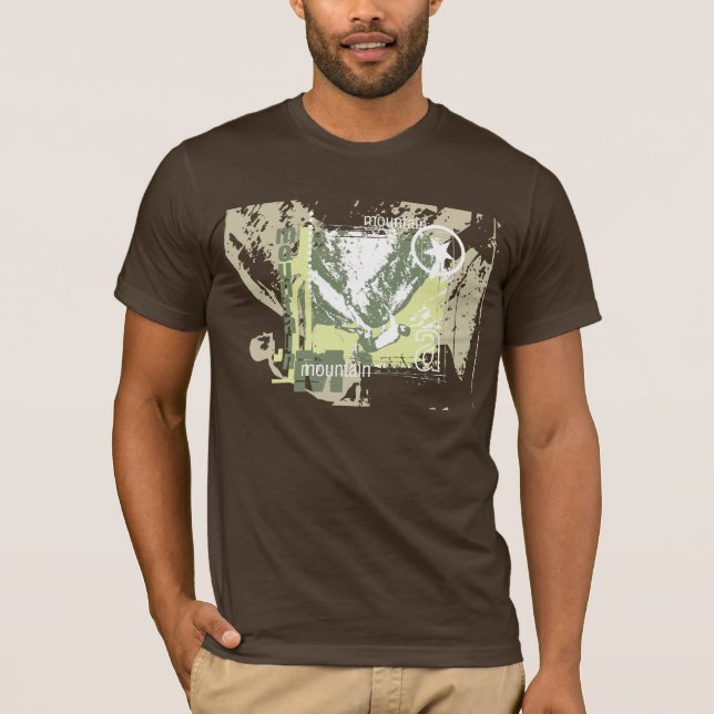 BergklättringTshirts och gåvor T Shirt (Framsida)