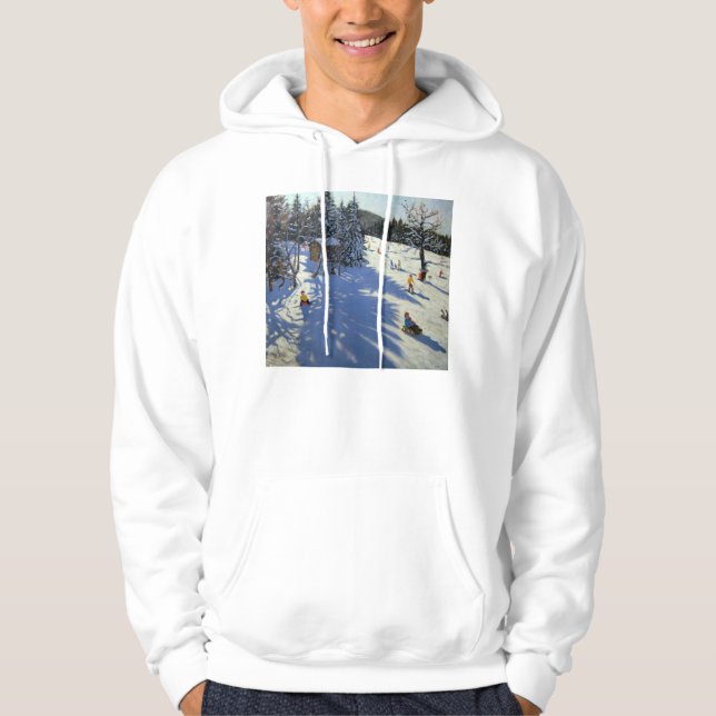Bergkoja Morzine Sweatshirt Med Luva (Framsida)