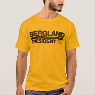 Bergland för presidentskjortor t shirt