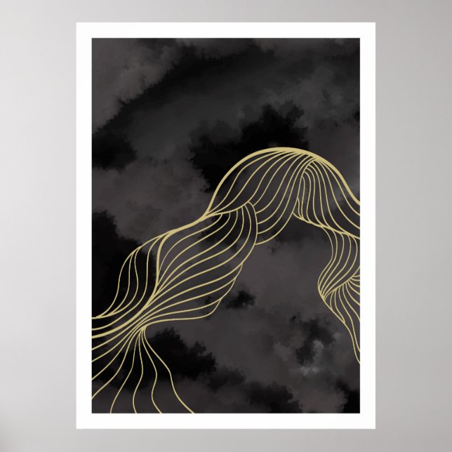 Berglandskap Poster (Framsidan)