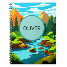 Berglandskapsanteckningsbok, Oliver Adventure Note