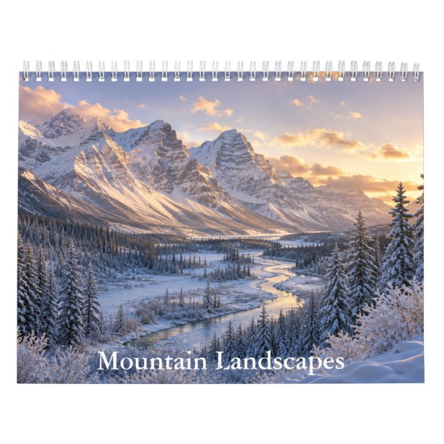Berglandskapskalender  kalender (Omslag)