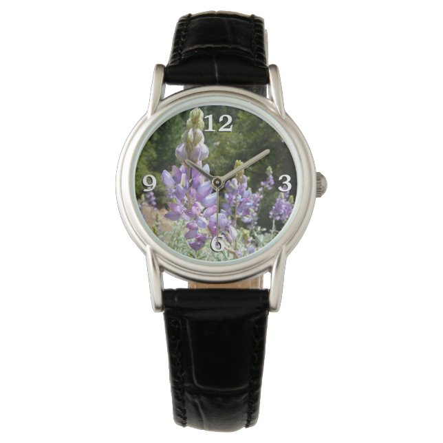 Berglupiner i Yosemite Armbandsur (Framsida)