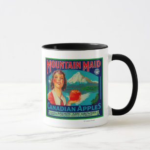 BergMaid Apple LabelCanada Mugg