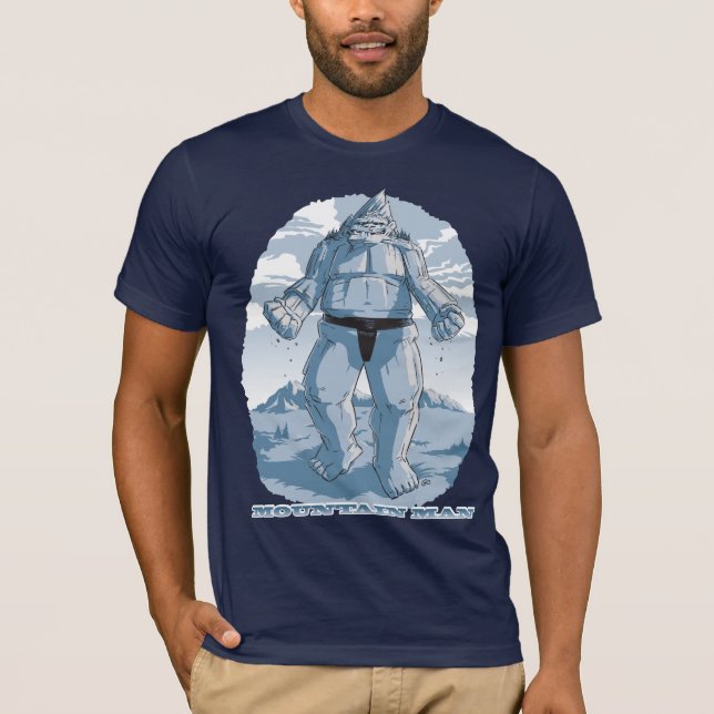 BergMan™ (duotone) skjorta Tee Shirt (Framsida)