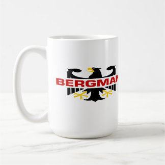 Bergman efternamn kaffemugg
