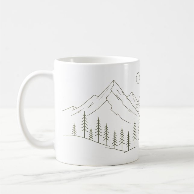 Bergmugg Kaffemugg (Vänster)