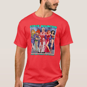 Bergning av rekreationsområde för Retro T Shirt