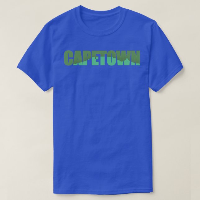 Bergningsutkast för Kapstaden Bord 2 T Shirt (Design framsida)