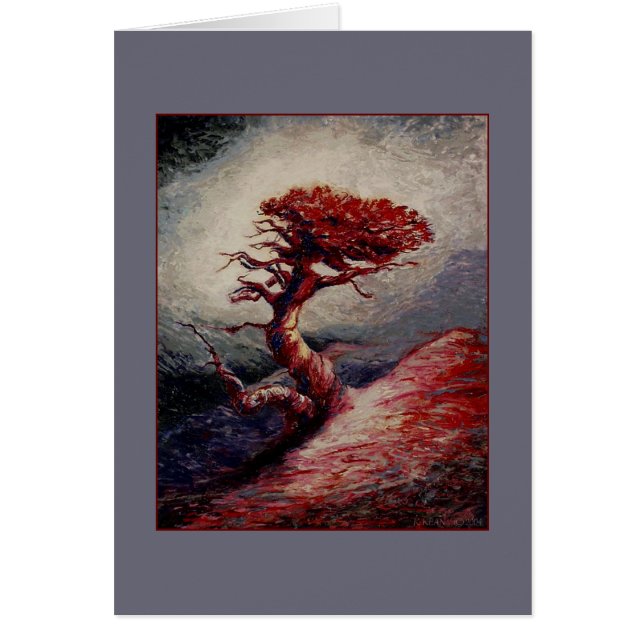 Bergrelik Hälsningskort (Framsidan)