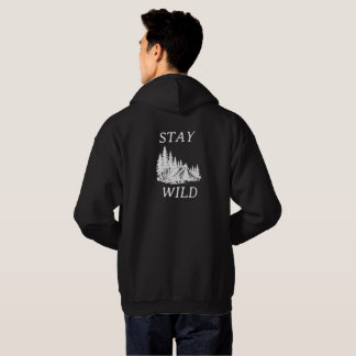 Bergs campingäventyr natur hoodie