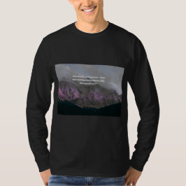 Bergs Naturlig Bild - Vacker Landskap T Shirt